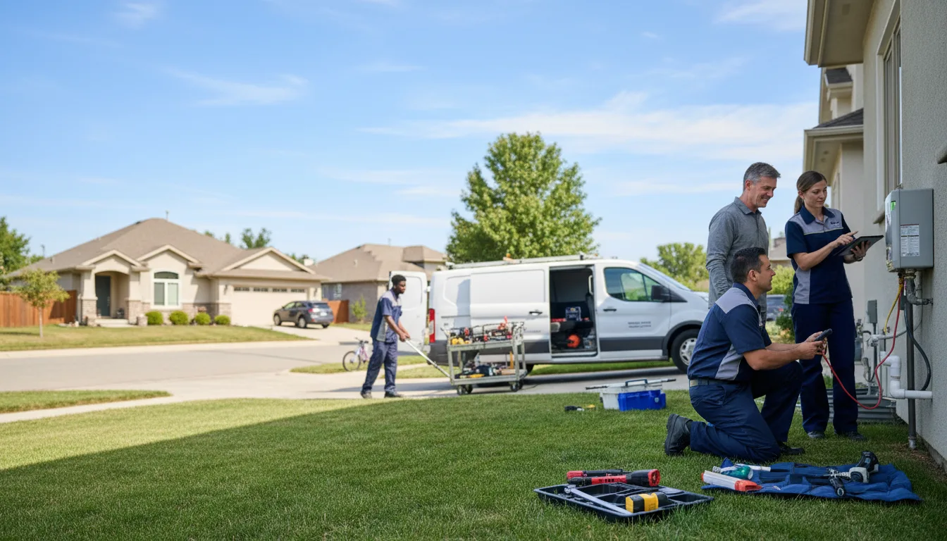 Tankless water heater service in Arlington, KY